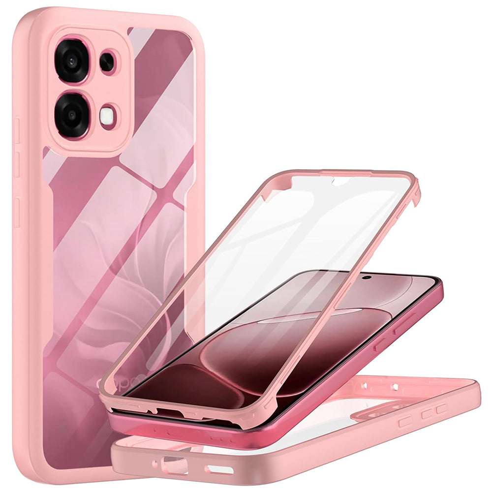 Tok Oppo A6 Pro 5G / A6 Pro 4G-hez, Techsuit, ColorVerse 360, Rózsaszín