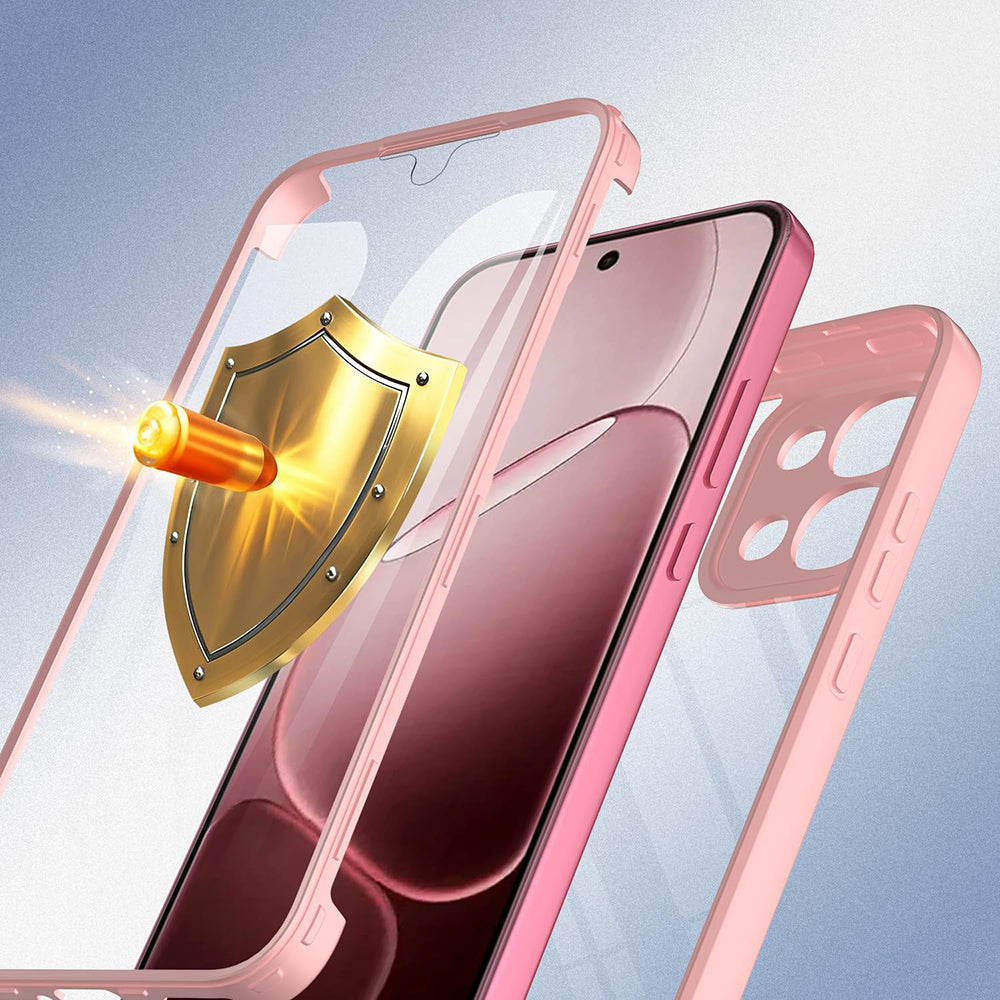 Tok Oppo A6 Pro 5G / A6 Pro 4G-hez, Techsuit, ColorVerse 360, Rózsaszín