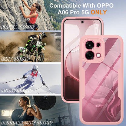 Tok Oppo A6 Pro 5G / A6 Pro 4G-hez, Techsuit, ColorVerse 360, Rózsaszín