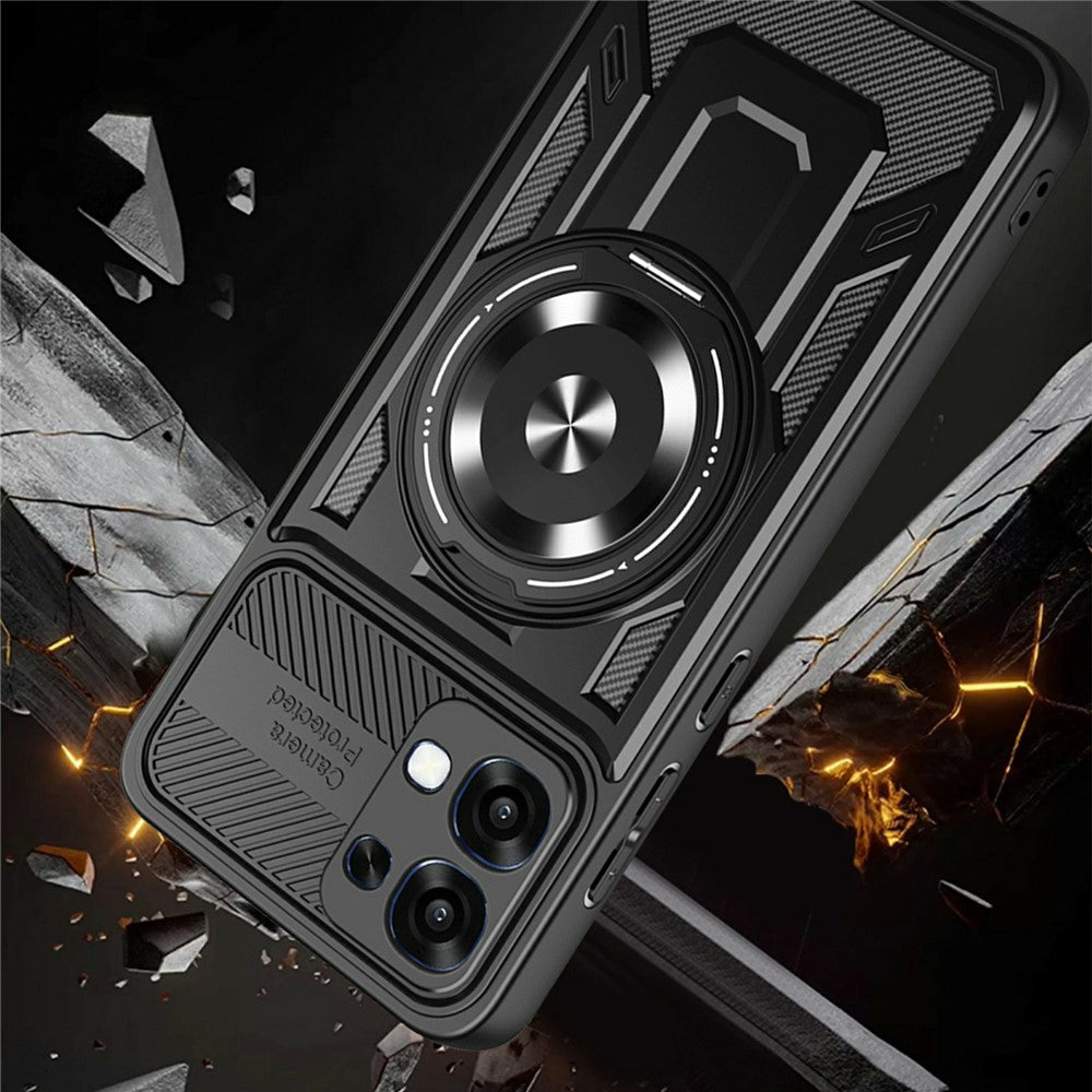 Tok Oppo A6 Pro 5G / A6 Pro 4G-hez, Techsuit, RuggedCam, Kék