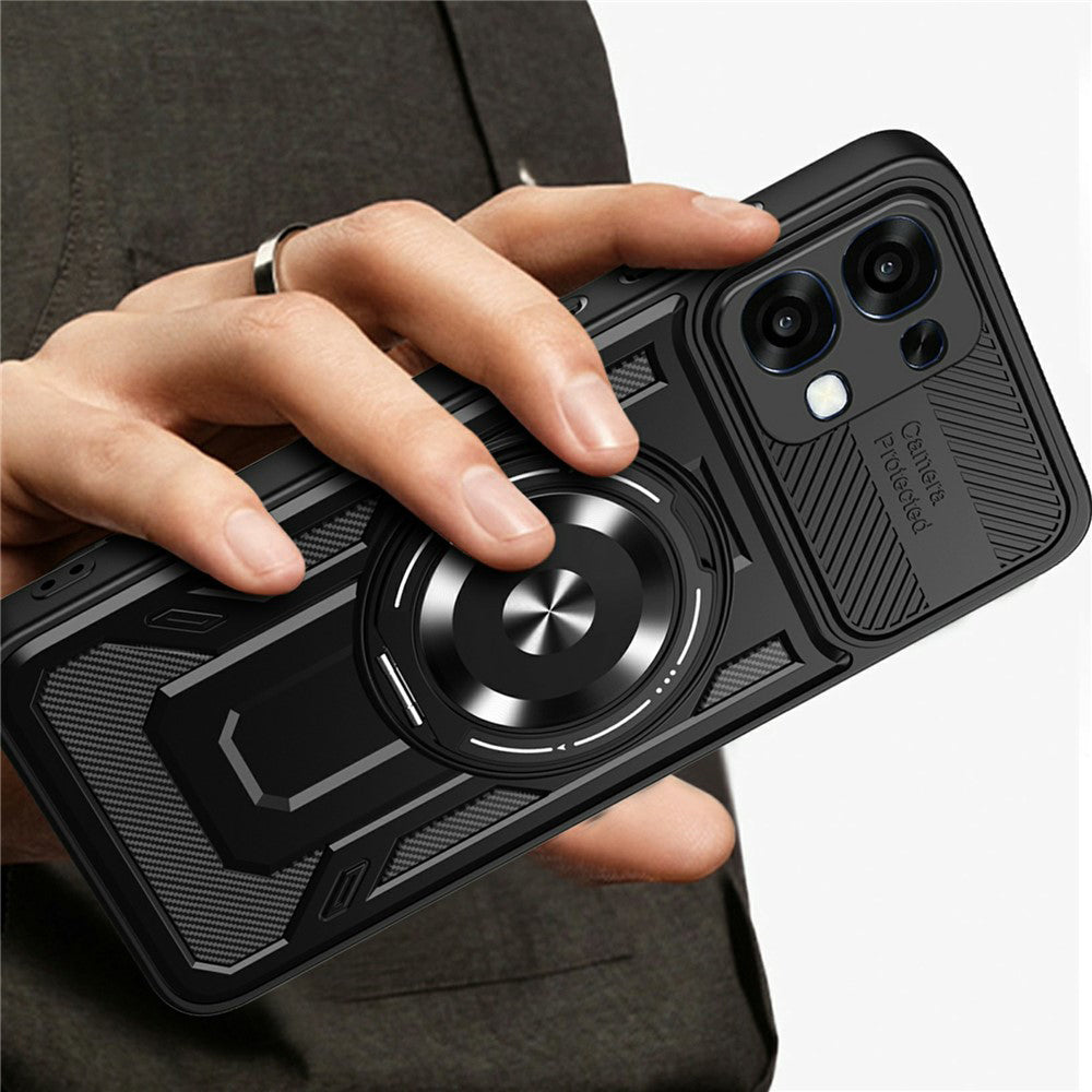 Tok Oppo A6 Pro 5G / A6 Pro 4G-hez, Techsuit, RuggedCam, Kék