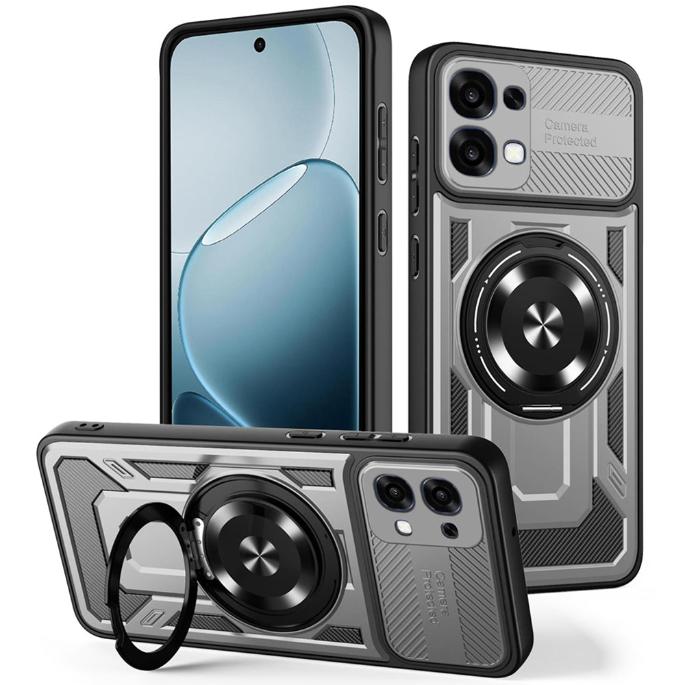 Tok Oppo A6 Pro 5G / A6 Pro 4G-hez, Techsuit, RuggedCam, Szürke