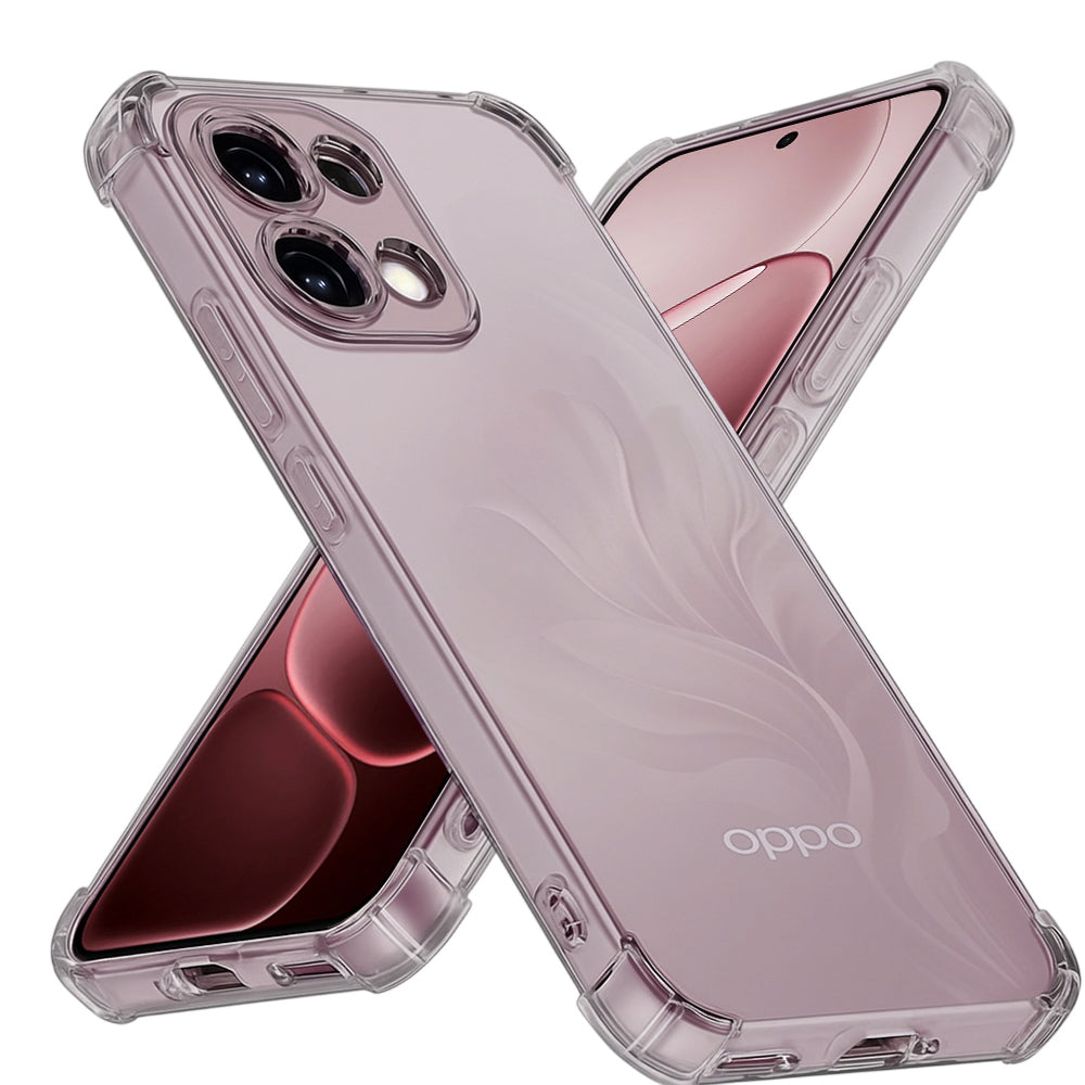 Tok Oppo A6 Pro 5G / A6 Pro 4G-hez, Techsuit, Ütésálló Átlátszó, Füstszínű