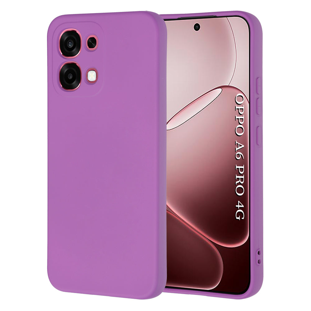 Case for Oppo A6 Pro 5G / A6 Pro 4G, Techsuit, SoftFlex, Purple