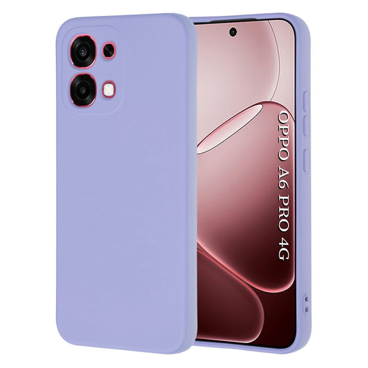 Tok Oppo A6 Pro 5G / A6 Pro 4G-hez, Techsuit, SoftFlex, Világos lila