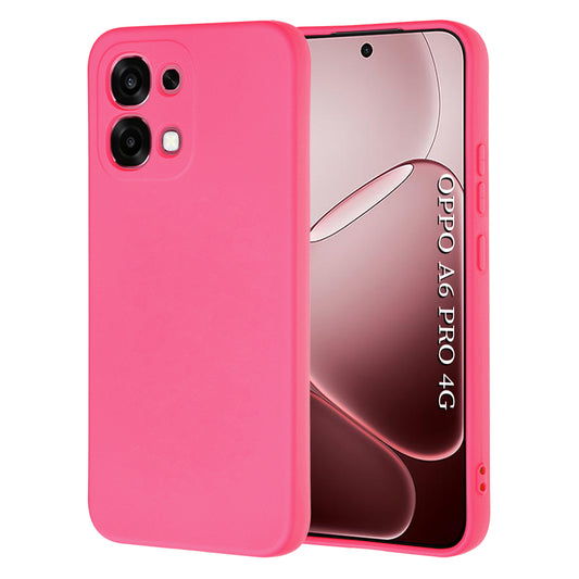 Tok Oppo A6 Pro 5G / A6 Pro 4G-hez, Techsuit, SoftFlex, Sötét rózsaszín