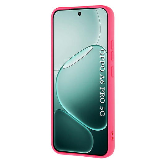 Tok Oppo A6 Pro 5G / A6 Pro 4G-hez, Techsuit, SoftFlex, Sötét rózsaszín