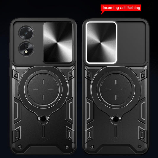 Tok Oppo A60-hoz, Techsuit, CamGuard Pro, Piros