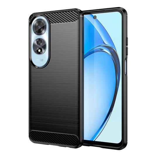 Tok Oppo A60-hoz, Techsuit, karbon, fekete