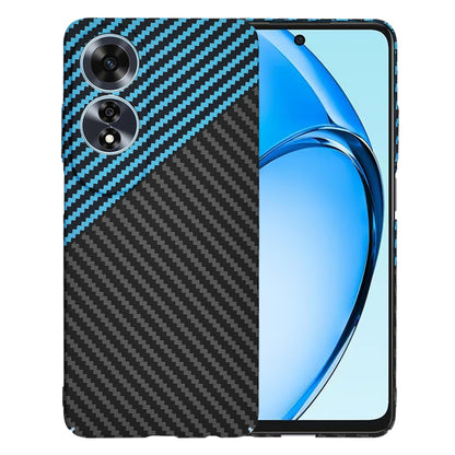 Tok Oppo A60-hoz, Techsuit, Carbonite FiberShell, Fekete Kék