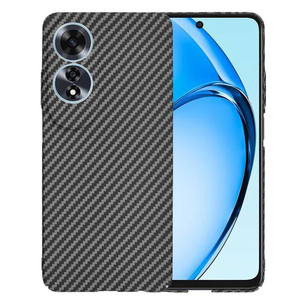 Case for Oppo A60, Techsuit, Carbonite FiberShell, Black