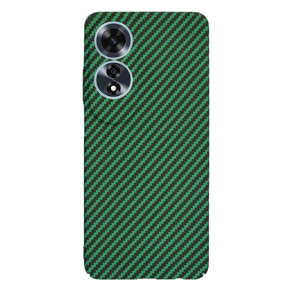 Tok Oppo A60-hoz, Techsuit, Carbonite FiberShell, Zöld
