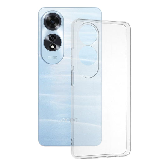 Tok Oppo A60-hoz, Techsuit, Átlátszó, Tiszta