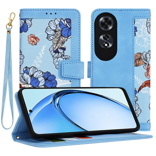 Tok Oppo A60-hoz, Techsuit, FlipCraft, Kék