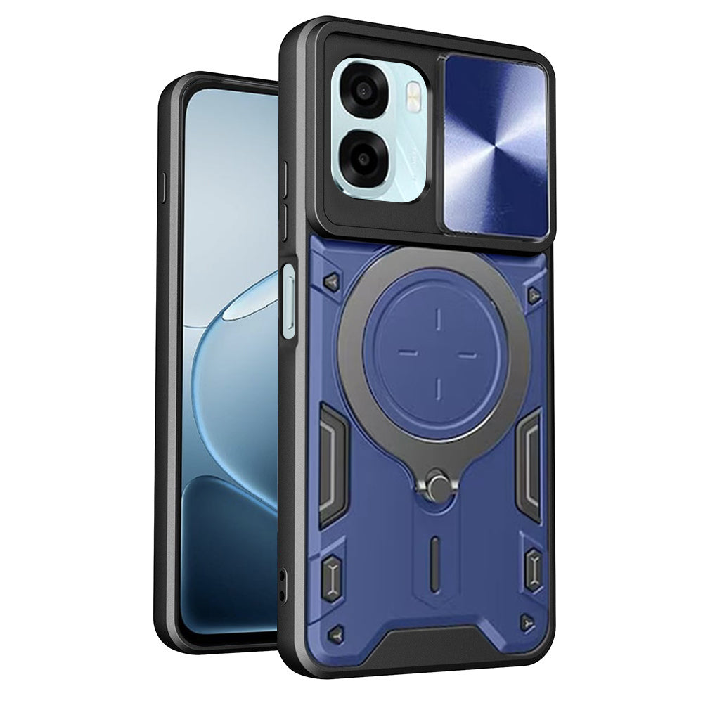 Tok Oppo A6k 4G / A6x 4G / A6x / A6 4G-hez, Techsuit, CamGuard Pro, Kék