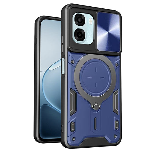 Tok Oppo A6k 4G / A6x 4G / A6x / A6 4G-hez, Techsuit, CamGuard Pro, Kék