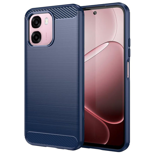 Tok Oppo A6k 4G / A6x 4G / A6x / A6 4G, Techsuit, karbon, kék