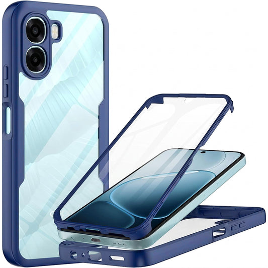 Tok Oppo A6k 4G / A6x 4G / A6x készülékhez, Techsuit, ColorVerse 360, Kék