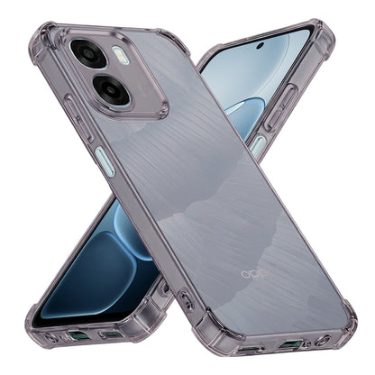 Case for Oppo A6k 4G / A6x 4G / A6x, Techsuit, Shockproof Clear, Smoke