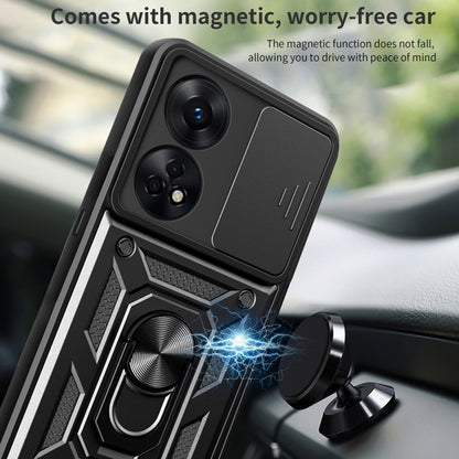 Case for Oppo A78 4G, Techsuit, CamShield, Black