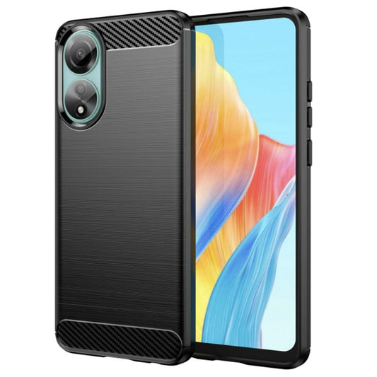 Tok Oppo A78 4G-hez, Techsuit, karbon, fekete