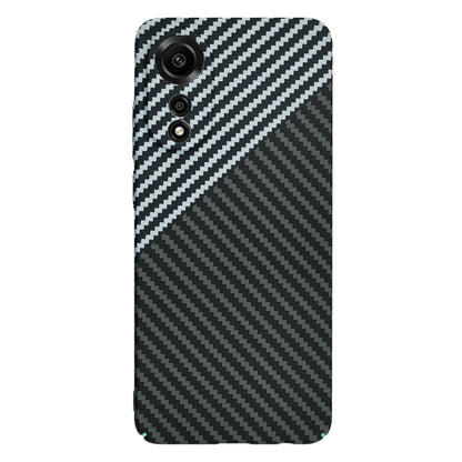 Tok Oppo A78 4G-hez, Techsuit, Carbonite FiberShell, Fekete Szürke