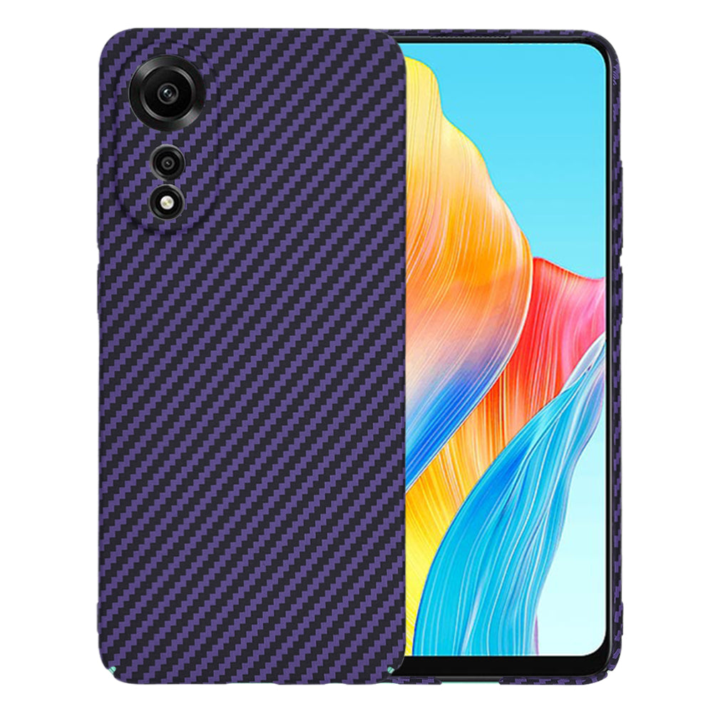 Tok Oppo A78 4G-hez, Techsuit, Carbonite FiberShell, Lila