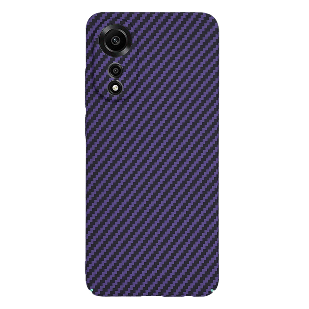 Tok Oppo A78 4G-hez, Techsuit, Carbonite FiberShell, Lila