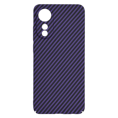 Tok Oppo A78 4G-hez, Techsuit, Carbonite FiberShell, Lila