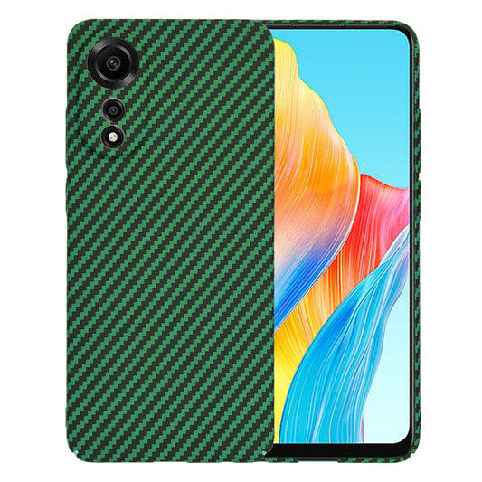 Tok Oppo A78 4G-hez, Techsuit, Carbonite FiberShell, Zöld