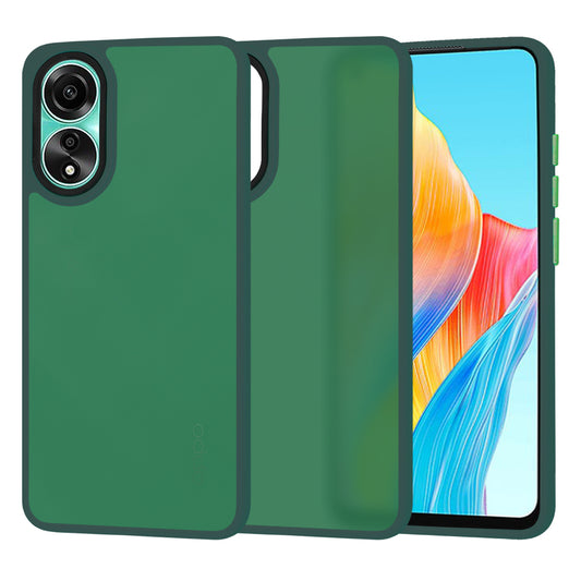 Tok Oppo A78 4G-hez, Techsuit, HaloFrost, Zöld