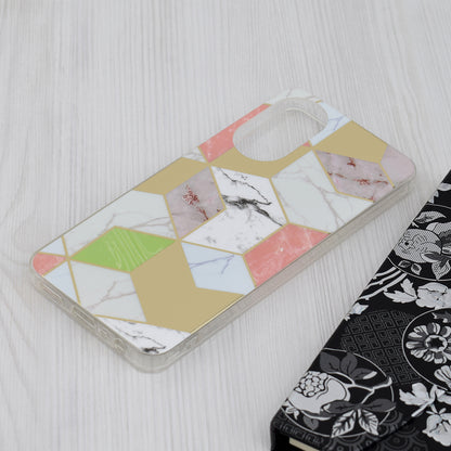 Case for Oppo A78 4G, Techsuit, Marble, Purple