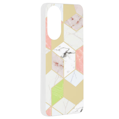 Case for Oppo A78 4G, Techsuit, Marble, Purple