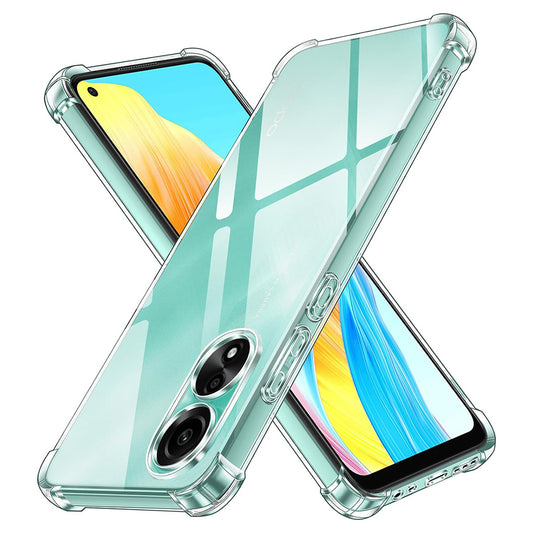 Tok Oppo A78 4G-hez, Techsuit, Ütésálló Átlátszó, Átlátszó