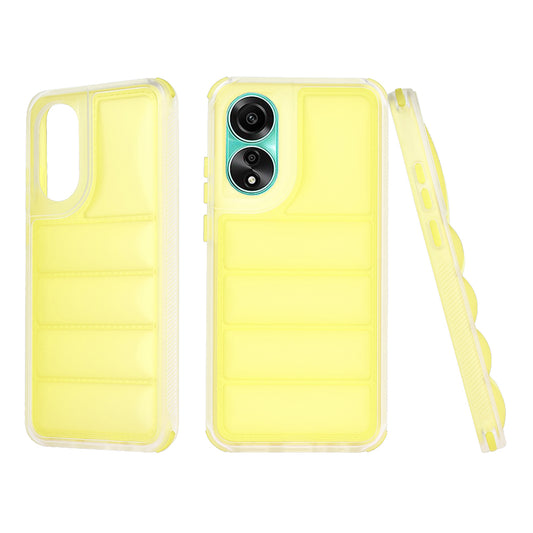 Tok Oppo A78 4G-hez, Techsuit, Wave Shield, Sárga