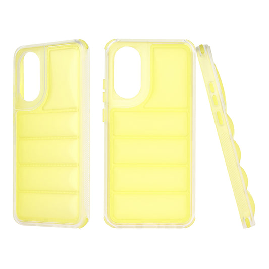 Tok Oppo A78 4G-hez, Techsuit, Wave Shield, Sárga