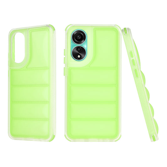 Tok Oppo A78 4G-hez, Techsuit, Wave Shield, Zöld