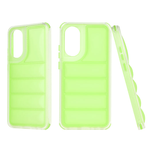 Tok Oppo A78 4G-hez, Techsuit, Wave Shield, Zöld