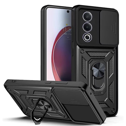 Tok Oppo A80-hoz, Techsuit, CamShield, Fekete