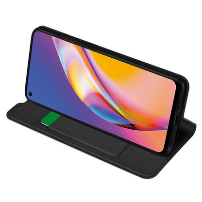 Case for Oppo A94 / Reno5 Lite, Techsuit, Magskin Book, Black
