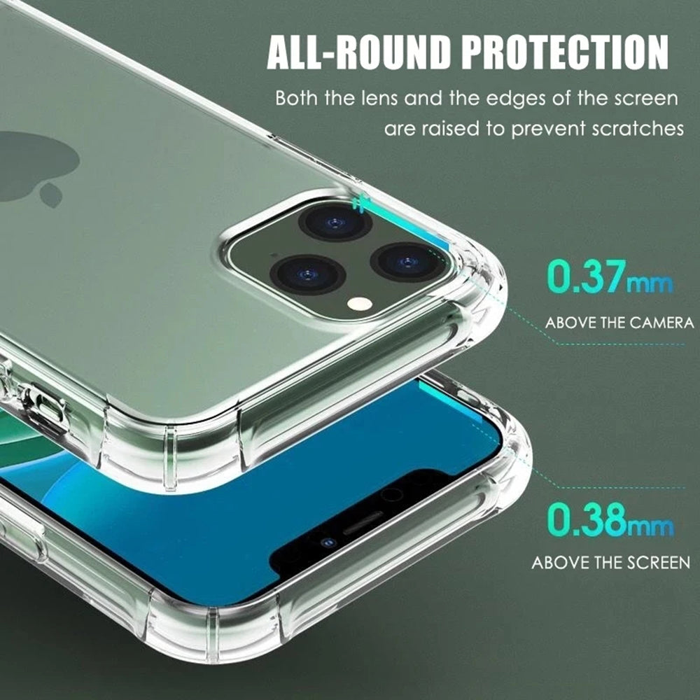 Tok Oppo A94 / Reno5 Lite-hez, Techsuit, Ütésálló Átlátszó, Átlátszó