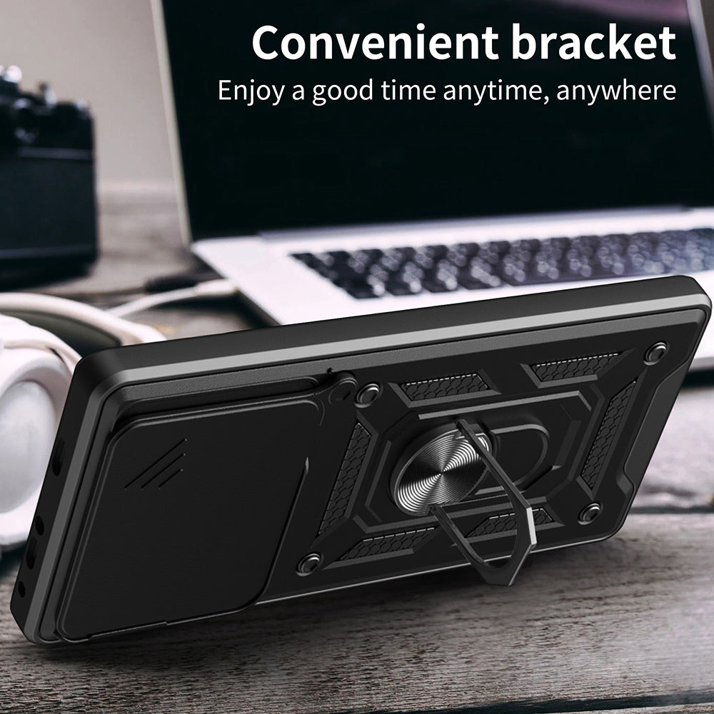 Tok Oppo Find X9 Pro-hoz, Techsuit, CamShield, Fekete