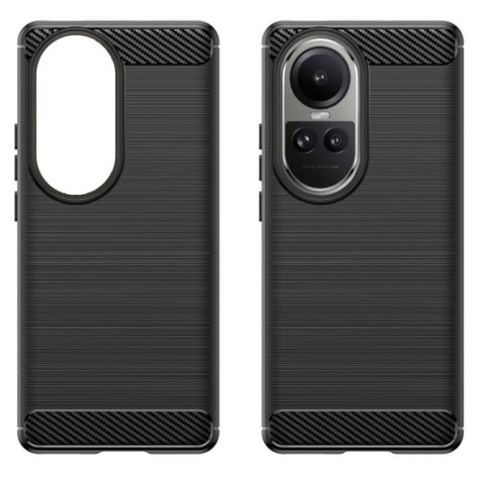 Tok Oppo Reno10 / Reno10 Pro-hoz, Techsuit, Karbon, Fekete