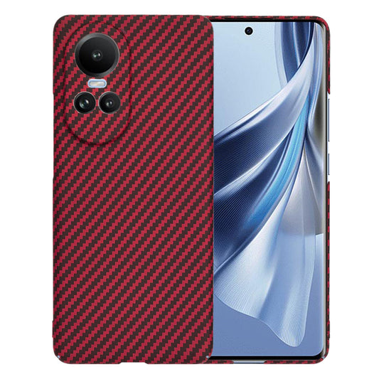 Tok Oppo Reno10 / Reno10 Pro-hoz, Techsuit, Carbonite FiberShell, Piros