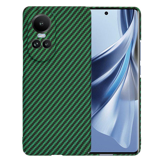 Tok Oppo Reno10 / Reno10 Pro-hoz, Techsuit, Carbonite FiberShell, Zöld