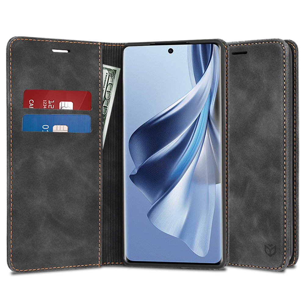 Tok Oppo Reno10 / Reno10 Pro-hoz, Techsuit, Confy, Fekete