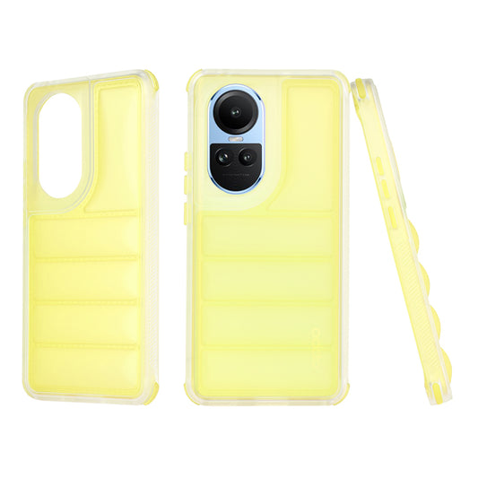 Tok az Oppo Reno10 / Reno10 Pro készülékhez, Techsuit, Wave Shield, sárga