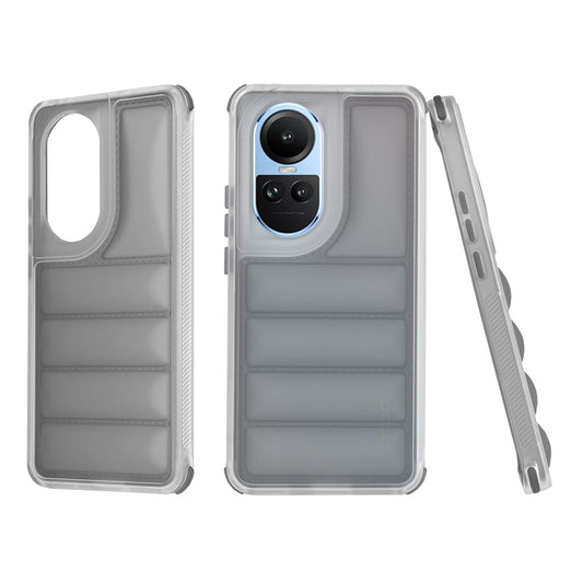 Tok Oppo Reno10 / Reno10 Pro-hoz, Techsuit, Wave Shield, Fekete