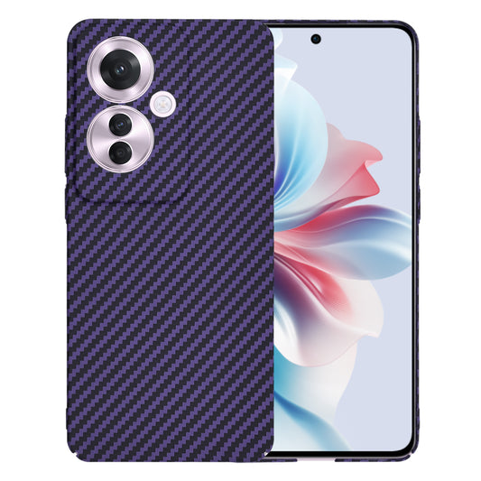 Tok Oppo Reno11 F-hez, Techsuit, Carbonite FiberShell, Lila
