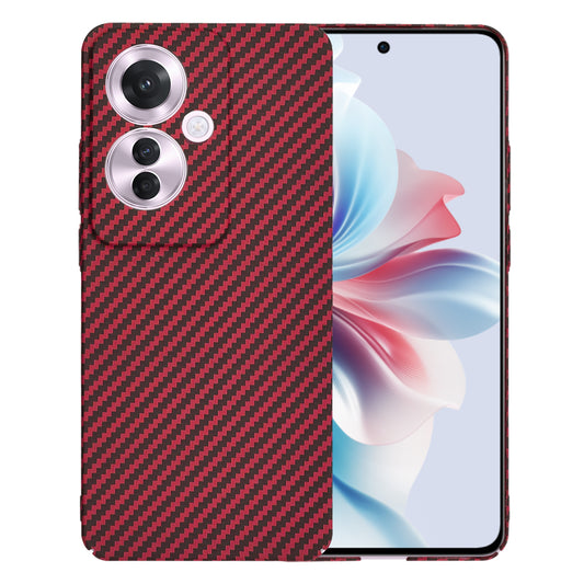 Tok az Oppo Reno11 F-hez, Techsuit, Carbonite FiberShell, Piros